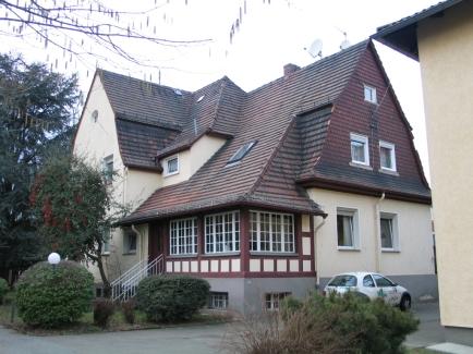 Teilansicht des Gemeindehauses der Ev. Paulusgemeinde Erbenheim, Lilienthalstr.15