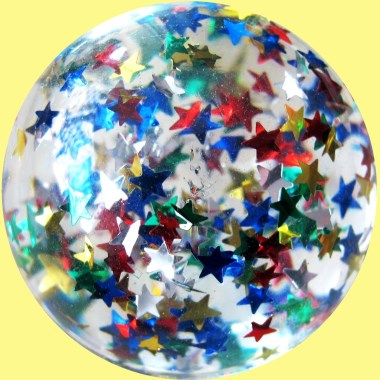 Sprungball "Sterne" - kein Klicker ;-)