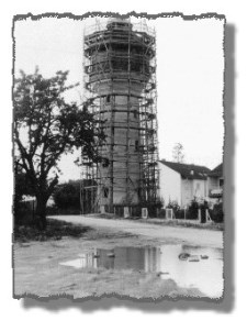 Wasserturm Igstadt 1973 /  Bild Copyright - Skaterbilder.de