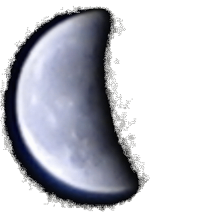 Nun hatte sich auch die rötliche Farbe des Mondes wieder normalisiert. © MFRödel