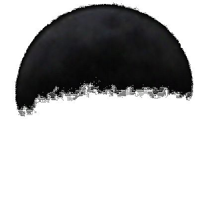 Immer weiter wurde der Mond verdunkelt. © MFRödel
